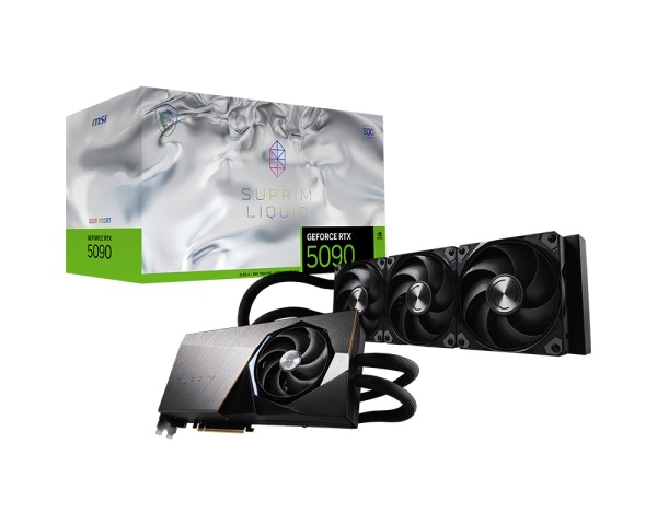 MSI GeForce RTX 5090 32G SUPRIM LIQUID SOC 32GB GDDR7 512 Bit DLSS 4 Sıvı Soğutuculu Gaming (Oyuncu) Ekran Kartı