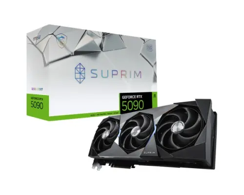 MSI GeForce RTX 5090 32G SUPRIM SOC 32GB GDDR7 512 Bit DLSS 4 Gaming (Oyuncu) Ekran Kartı