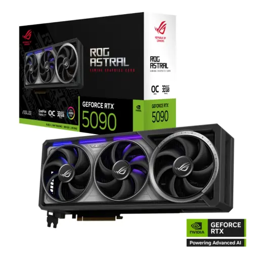 ASUS ROG Astral GeForce RTX 5090 32GB OC Edition ROG-ASTRAL-RTX5090-O32G-GAMING GDDR7 512Bit Gaming (Oyuncu) Ekran Kartı