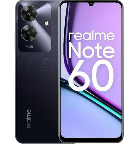 Realme Note 60 128GB 4GB RAM Siyah Cep Telefonu-Realme Türkiye Garantili