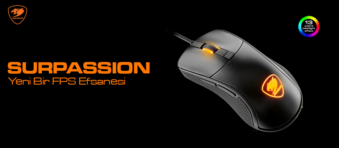 Cougar Surpassion Gaming Oyuncu Mouse