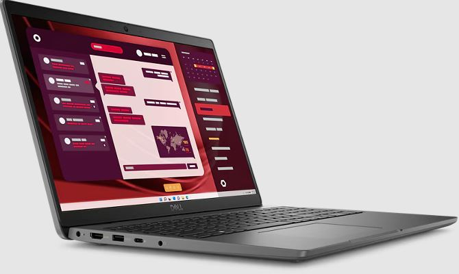 Dell Latitude 3550 N032L355015EMEA-AC-VP-UBU i5-1335U 8GB 512GB SSD 15.6 FHD Ubuntu Notebook