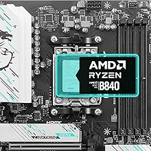 MSI B840 GAMING PLUS WIFI AM5 DDR5 8000(OC)Mhz ATX Gaming (Oyuncu) Anakart