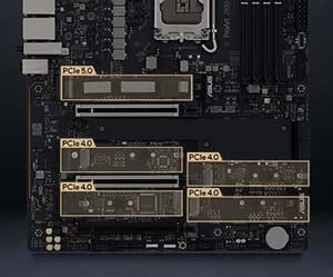 ASUS PROART Z890-CREATOR WIFI  Intel LGA1851 Z890 DDR5 9066+MHz(OC) ATX Gaming Anakart