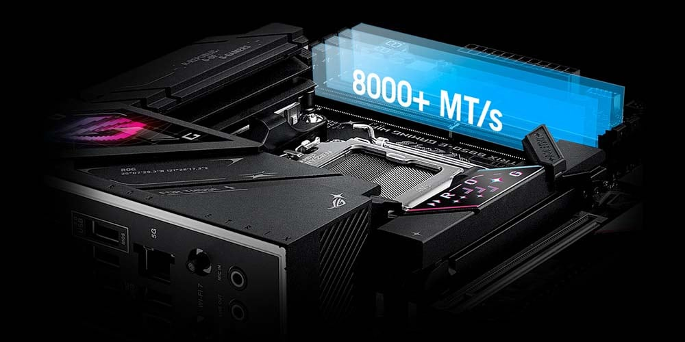 ASUS ROG STRIX B850-E Gaming Wifi AMD B850 Soket AM5 DDR5 8000+(OC)MHz ATX Gaming (Oyuncu) Anakart