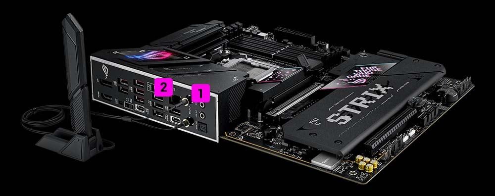 ASUS ROG STRIX B850-E Gaming Wifi AMD B850 Soket AM5 DDR5 8000+(OC)MHz ATX Gaming (Oyuncu) Anakart
