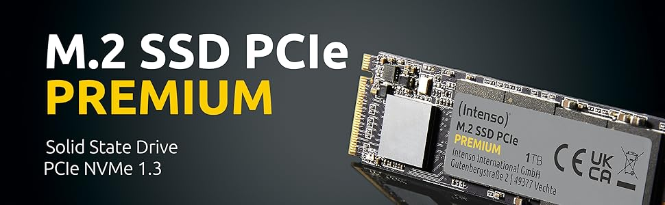 Intenso Premium 3835450 500GB M.2 NVMe Gen3 PCIe SSD Disk