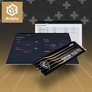 MSI Spatium M480 Pro 4TB PCIe 4.0 NVMe M.2 7400/7000MB/s SSD