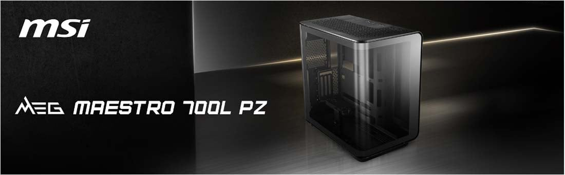 MSI Meg Maestro 700L PZ Panoramik Cam USB 3.2 RGB EATX Mid-Tower Gaming (Oyuncu) Kasa