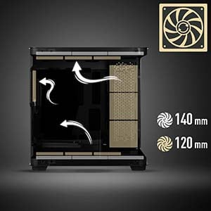 MSI Meg Maestro 700L PZ Panoramik Cam USB 3.2 RGB EATX Mid-Tower Gaming (Oyuncu) Kasa