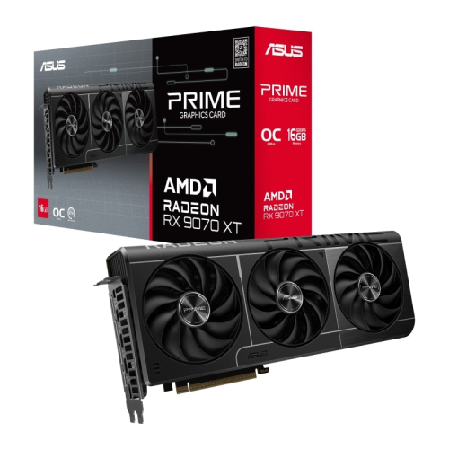 ASUS PRIME Radeon RX 9070XT 16GB PRIME-RX9070XT-O16G GDDR6 256Bit DX12 Gaming (Oyuncu) Ekran Kartı
