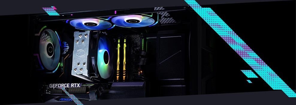 Cooler Master Hyper 212 Spectrum V3 RR-S4NA-17PA-R1 120cm ARGB Led Fanlı Intel/AM5 Uyumlu İşlemci Soğutucu