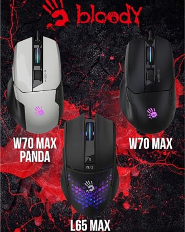 Bloody L65  Max Siyah Kablolu Gaming Mouse