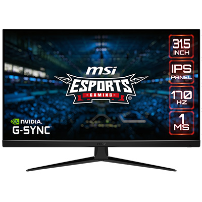 MSI G321Q 31.5 inç 2560X1440 WQHD 16:9 170Hz 1ms IPS G-Sync Premium Gaming Monitör