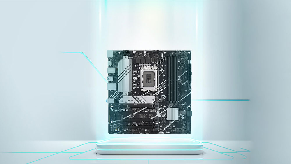 ASUS PRIME B760M-A D4/CSM Intel mATX Gaming Anakart 