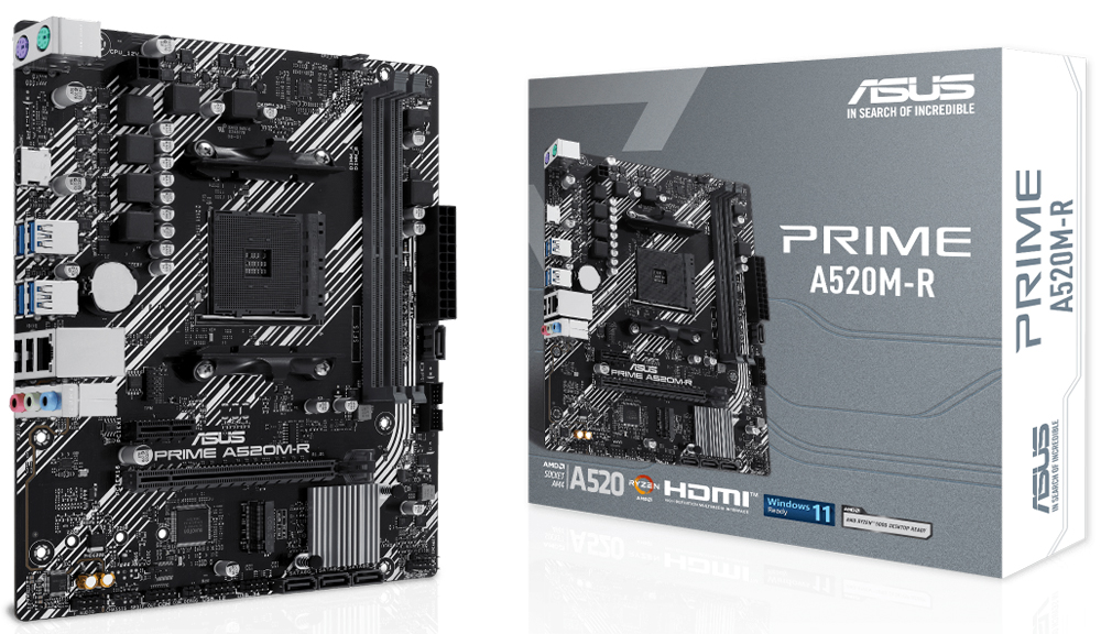 ASUS Prime A520M-R AMD mATX Anakart 