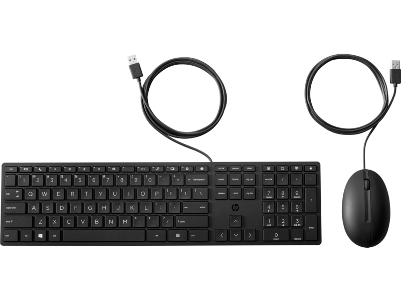 HP 9SR36AA 320MK Kablolu Klavye Mouse Set