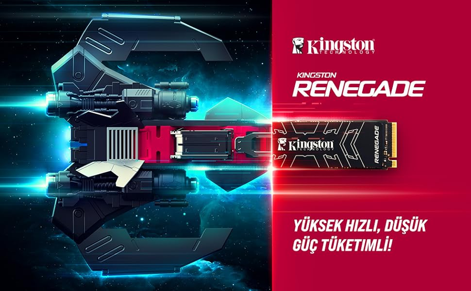 Kingston Renegade SRNGD/4000G 4TB 7300/7000 MB/s PCIe 4.0 NVMe SSD Disk