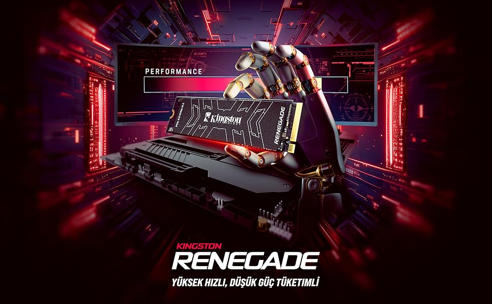 Kingston Renegade SRNGD/4000G 4TB 7300/7000 MB/s PCIe 4.0 NVMe SSD Disk