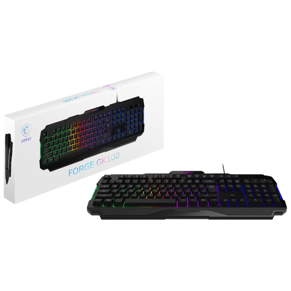 MSI FORGE GK100 TR RGB Mekanik Hisli Gaming (Oyuncu) Klavye