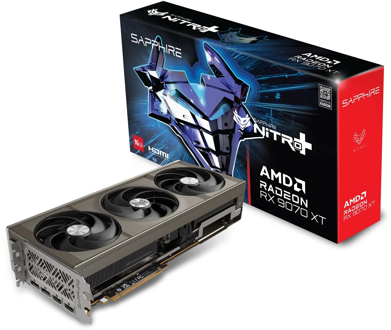 Sapphire Nitro+ AMD Radeon RX 9070 XT 11348-01-20G 16GB GDDR6 256Bit Gaming OC (Oyuncu) Ekran Kartı