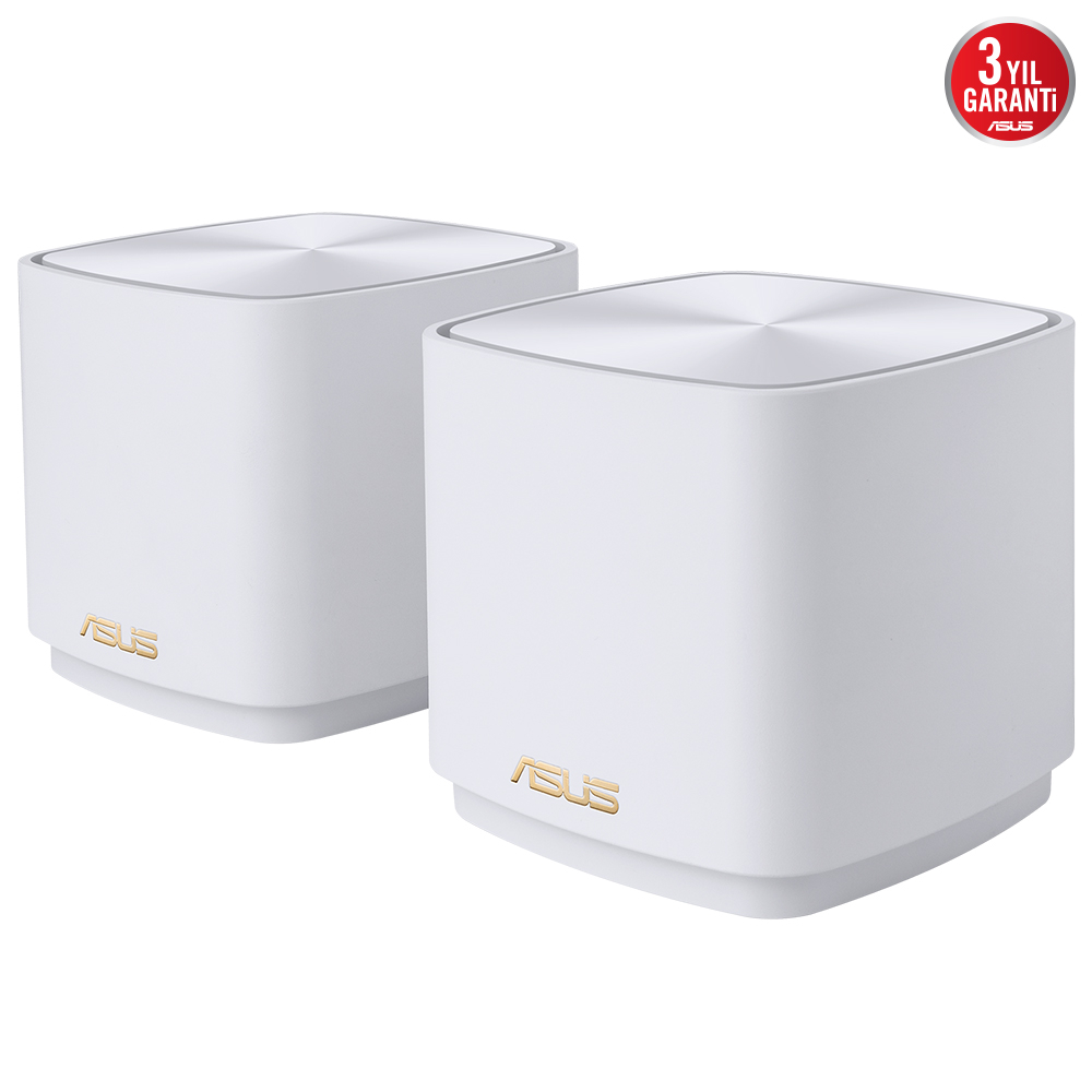 ASUS ZenWiFi XD4 Plus AX1800 Çift Bantlı Mesh Sistemi (Beyaz, ikili Paket)