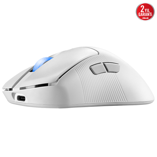 ASUS ROG Keris II Ace 3 Tuş Optik 42000 DPI Beyaz Kablolu/Kablosuz Gaming (Oyuncu) Mouse