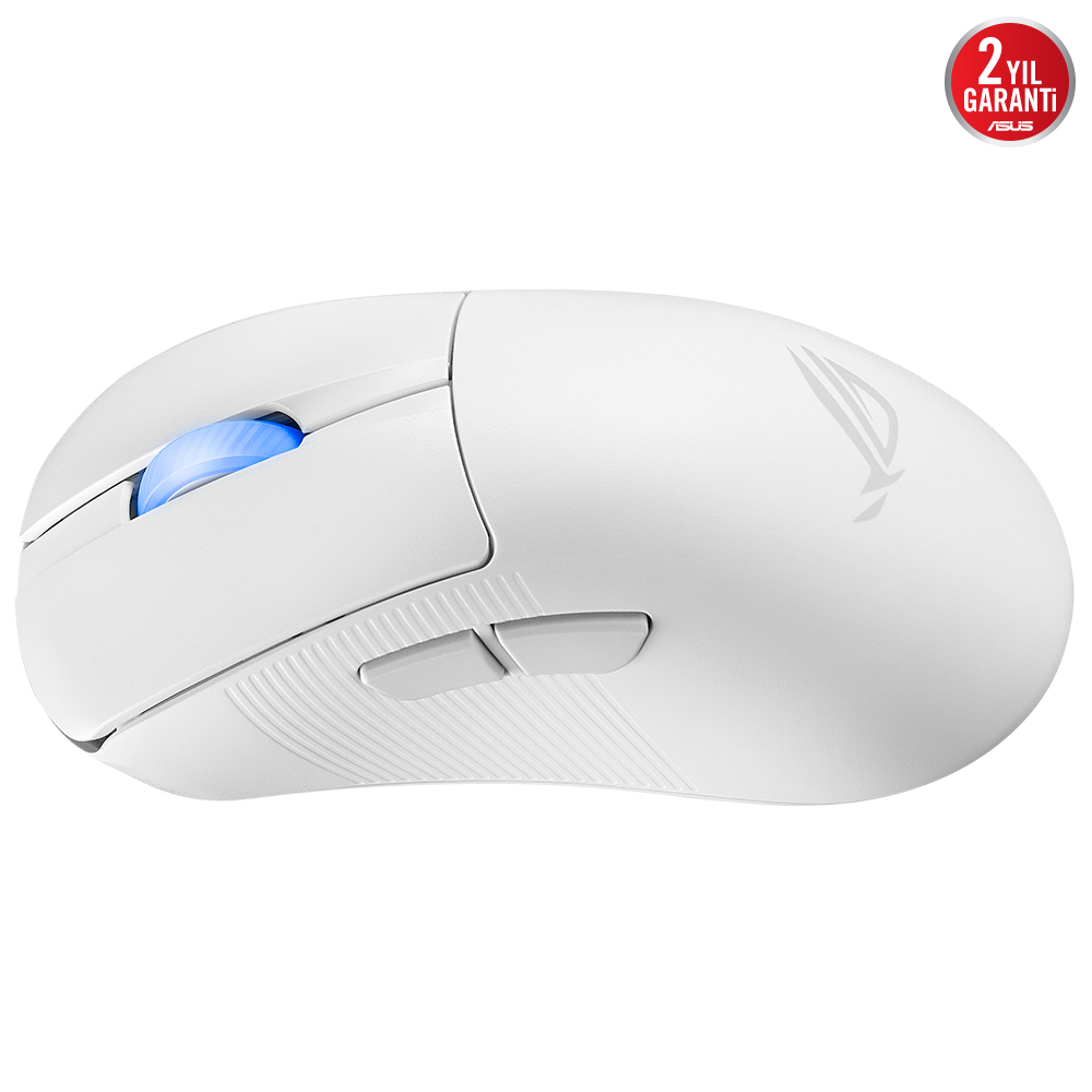 ASUS ROG Keris II Ace 3 Tuş Optik 42000 DPI Beyaz Kablolu/Kablosuz Gaming (Oyuncu) Mouse
