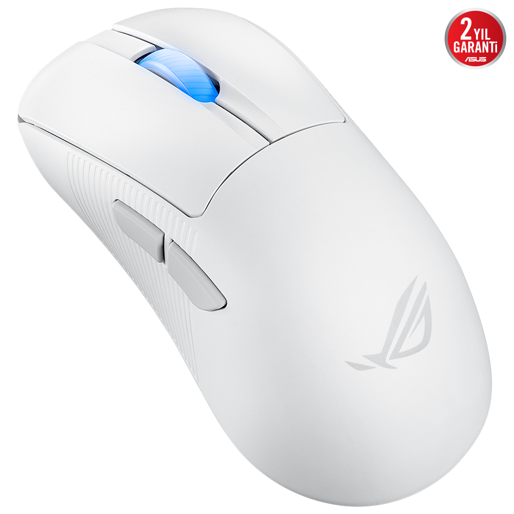 ASUS ROG Keris II Ace 3 Tuş Optik 42000 DPI Beyaz Kablolu/Kablosuz Gaming (Oyuncu) Mouse