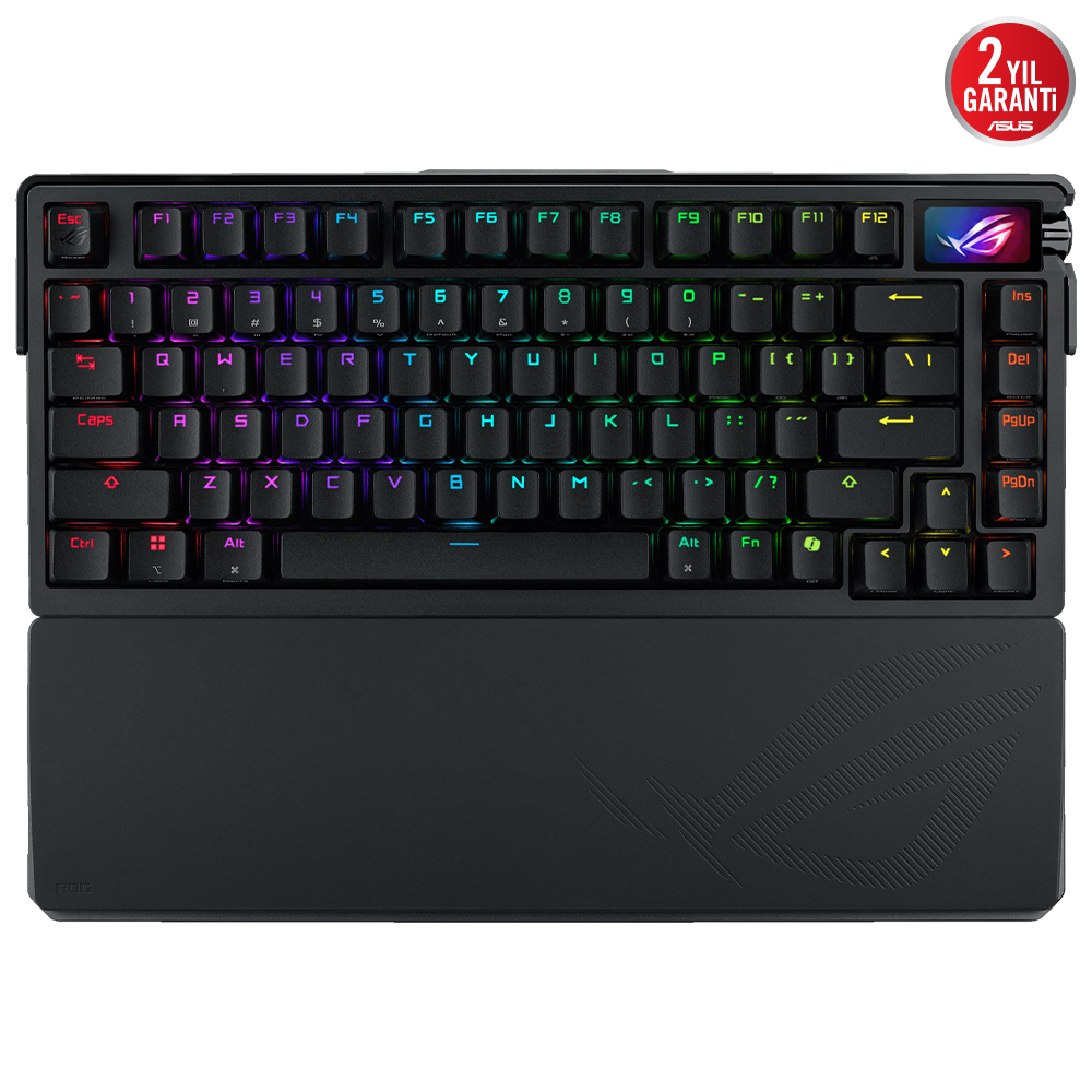 ASUS ROG Azoth Extreme NX/SW Switch İnglizce Q Kablosuz RGB Mekanik Oyuncu Klavyesi