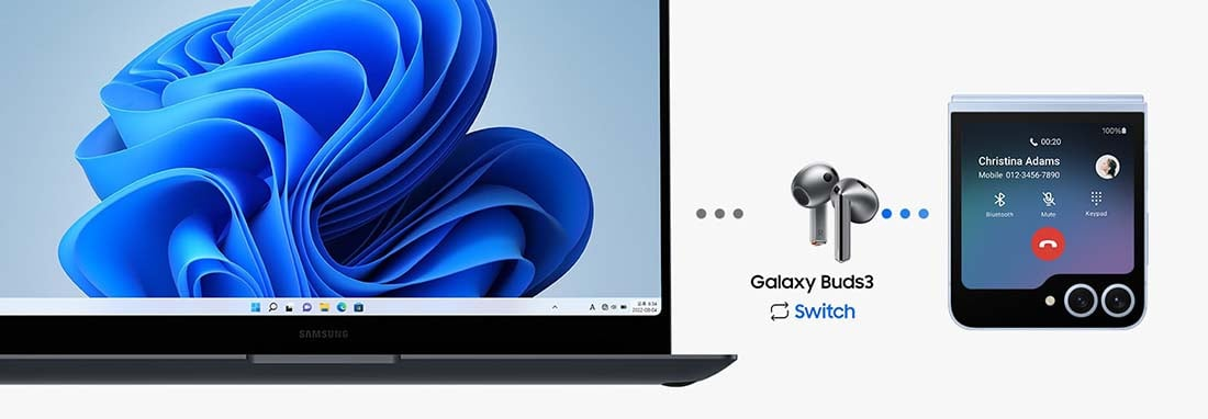 Samsung Galaxy Buds 3 ANC TWS Gümüş Kulak İçi Bluetooth Kulaklık
