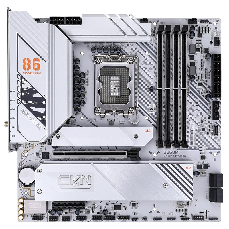 COLORFUL CVN B860M GAMING FROZEN V20 DDR5 8400MHz mATX Gaming (Oyuncu) Anakart