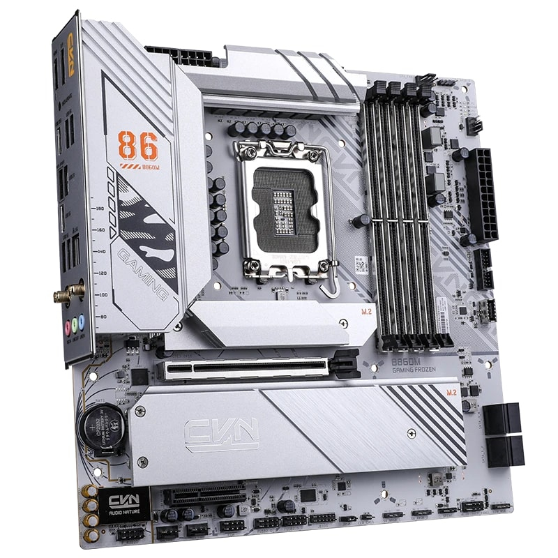 COLORFUL CVN B860M GAMING FROZEN V20 DDR5 8400MHz mATX Gaming (Oyuncu) Anakart