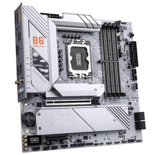 COLORFUL CVN B860M GAMING FROZEN V20 DDR5 8400MHz mATX Gaming (Oyuncu) Anakart