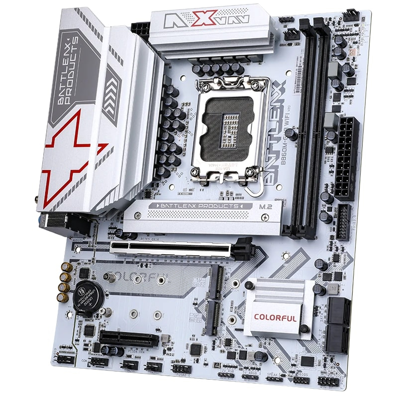 COLORFUL BATTLE-AX B860M-GHA WIFI V20 DDR5 7600MHz mATX Gaming (Oyuncu) Anakart