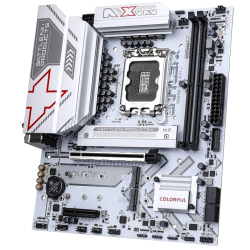 COLORFUL BATTLE-AX B860M-GHA WIFI V20 DDR5 7600MHz mATX Gaming (Oyuncu) Anakart