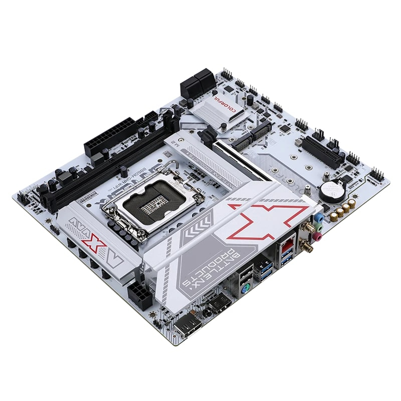 COLORFUL BATTLE-AX B860M-GHA WIFI V20 DDR5 7600MHz mATX Gaming (Oyuncu) Anakart