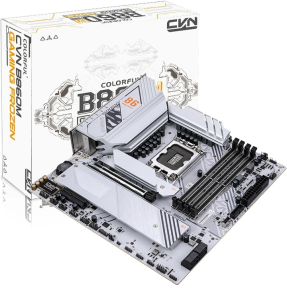 COLORFUL CVN B860M GAMING FROZEN V20 DDR5 8400MHz mATX Gaming (Oyuncu) Anakart