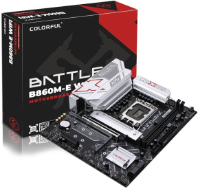 COLORFUL BATTLE-AX B860M-E WIFI V20 DDR5 7600MHz mATX Gaming (Oyuncu) Anakart