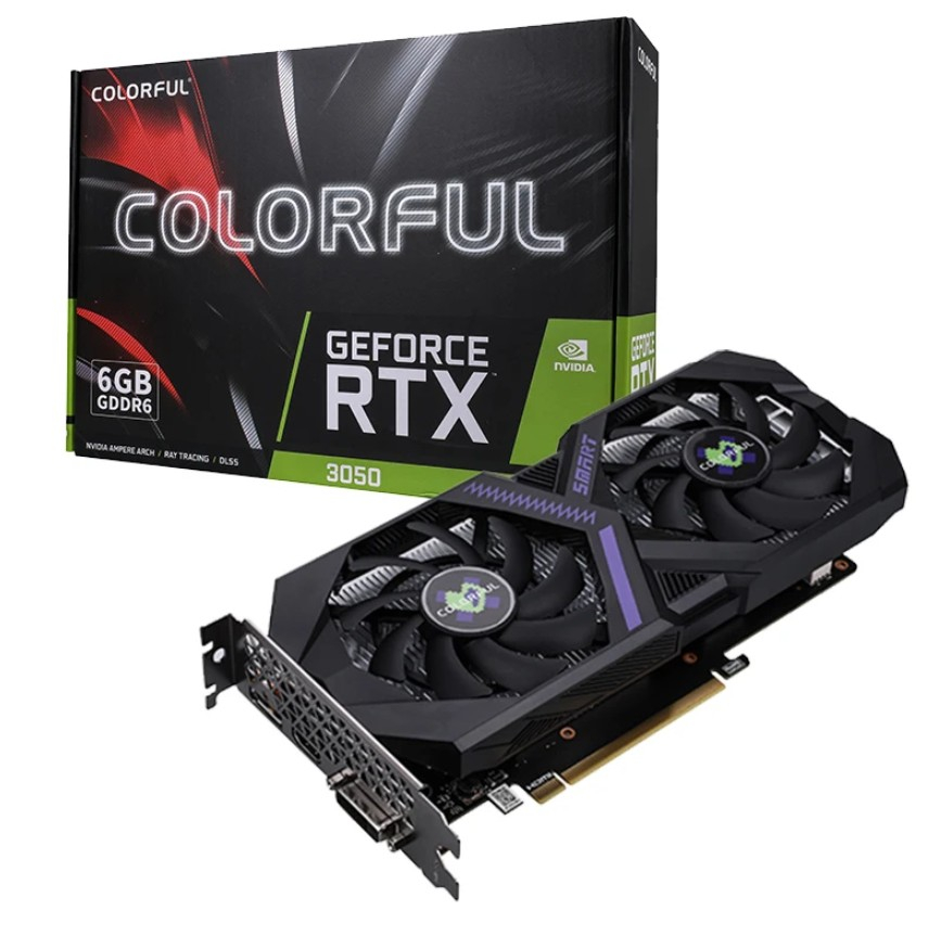 COLORFUL iGame GeForce RTX 3050 Ultra 6GB GDDR6 96Bit (6GB V4-V) Gaming (Oyuncu) Ekran Kartı