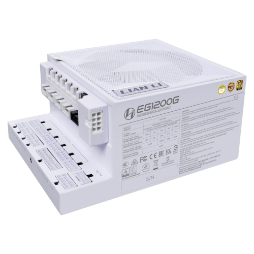 Lian Li Edge1200 Beyaz 1200W 80+ Gold ATX Power Supply (G9P.EG1200G.WH00.EU)