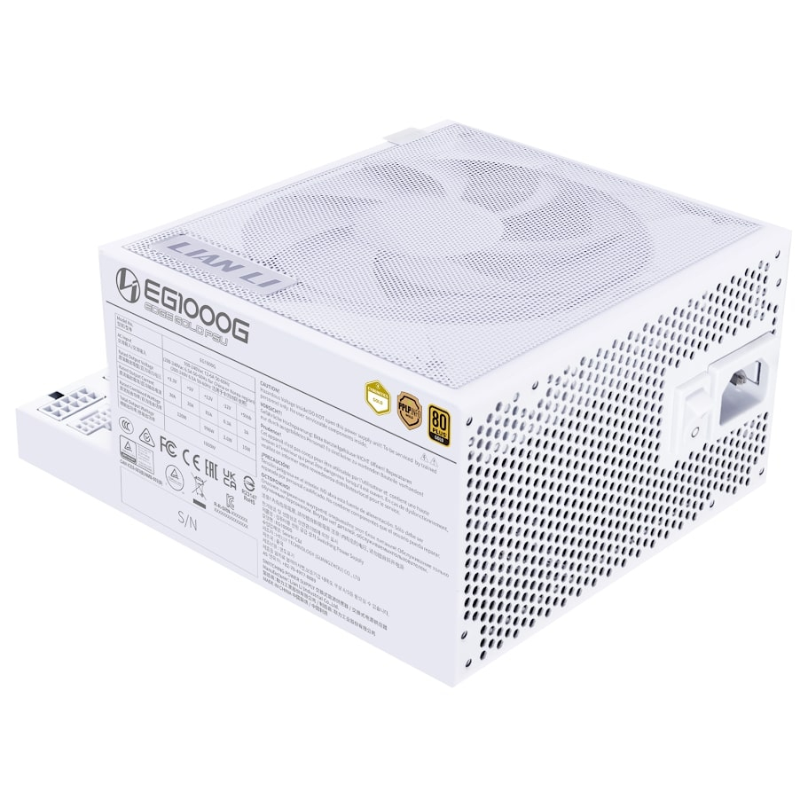Lian Li Edge1000 Beyaz 1000W 80+ Gold ATX Power Supply