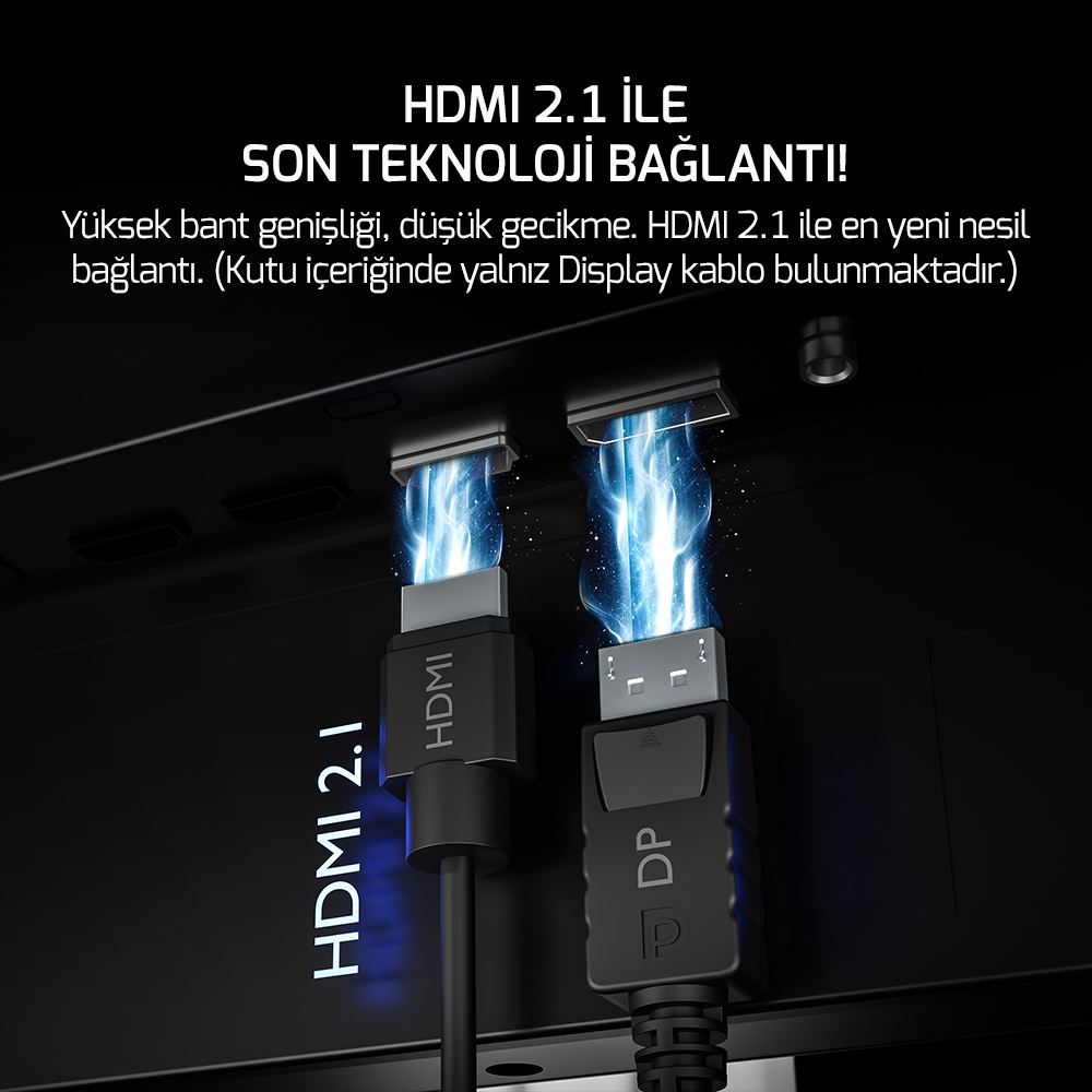 GamePower Rapid Dual 27″ 0.5ms 4K 160Hz - FHD 320Hz Fast IPS RGB Pivot Speaker Gaming Monitör (Sıfır Ölü Piksel Garantili)