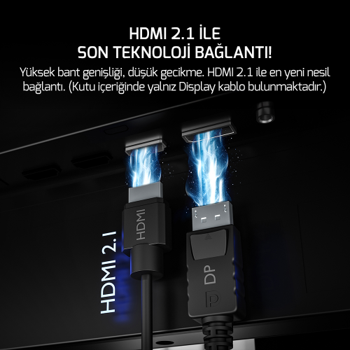 GamePower Rapid Dual 27″ 0.5ms 4K 160Hz - FHD 320Hz Fast IPS RGB Pivot Speaker Gaming Monitör (Sıfır Ölü Piksel Garantili)