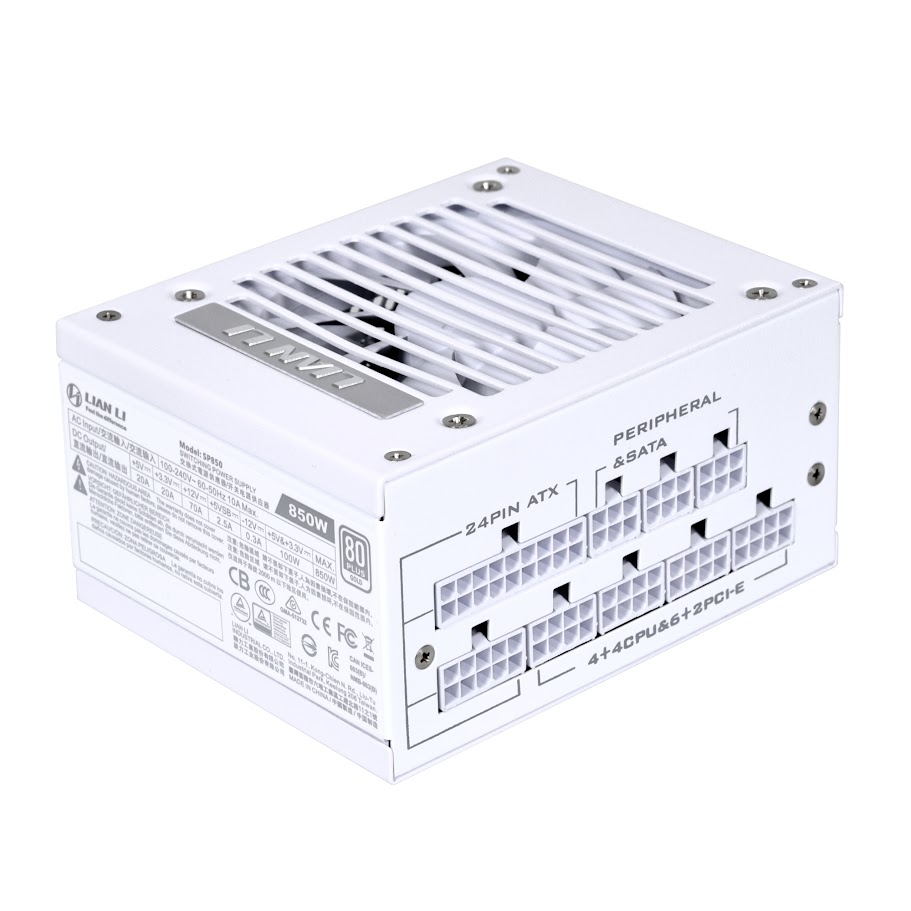 Lian Li SP850 850W SFX 80+ Gold 92mm Full Modüler Power Supply (G89.SP850W.01EU)