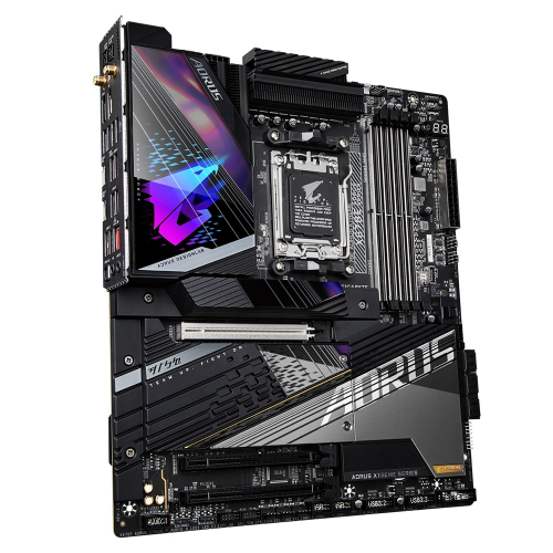 Gigabyte X670E X670 Soket AM5 DDR5 8000MHz(OC) E-ATX Gaming (Oyuncu) Anakart