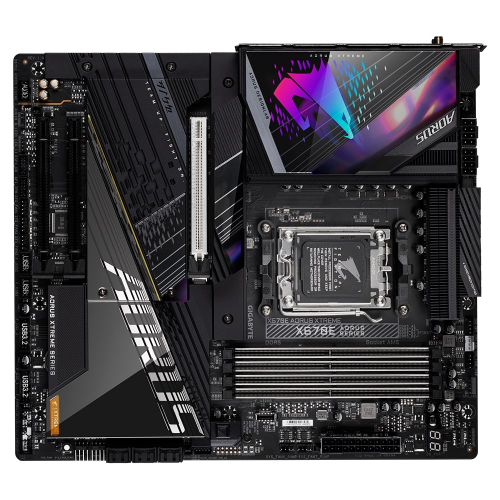 Gigabyte X670E X670 Soket AM5 DDR5 8000MHz(OC) E-ATX Gaming (Oyuncu) Anakart