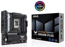 ASUS TUF B860M-PLUS Intel B860 Soket 1851 DDR5 8800+(OC)MHz mATX Gaming (Oyuncu) Anakart