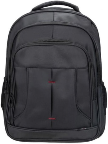 Plm City 17 inç Notebook Laptop Sırt Çantası Siyah