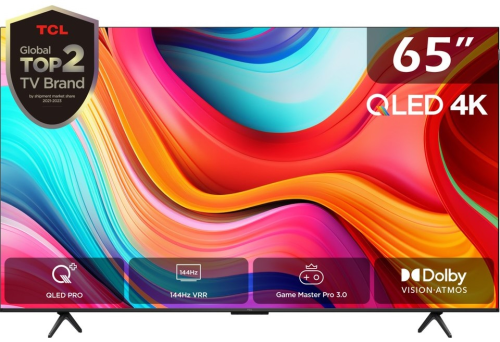 TCL 65T8B 4K Ultra HD 65″ 165 Ekran Uydu Alıcılı Google Smart QLED TV